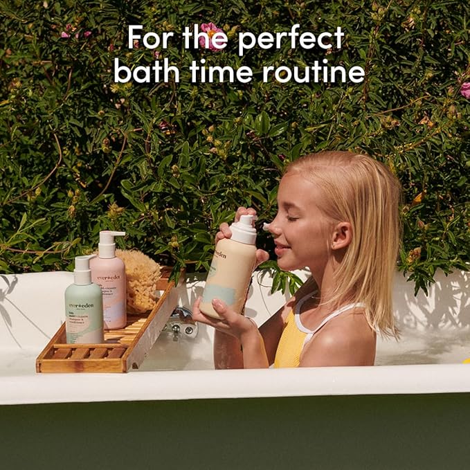 Evereden Kids Shampoo and Conditioner 2 in 1: Cool Peach, 8.5 fl oz. | Gentle Kids Skin Care | Non-toxic and Clean Ingredients-Velvo Beauty