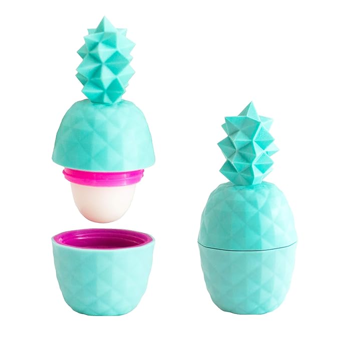 Pineapple Lip Balm - Key Lime or Strawberry-Mango (Teal) Key Lime-Velvo Beauty