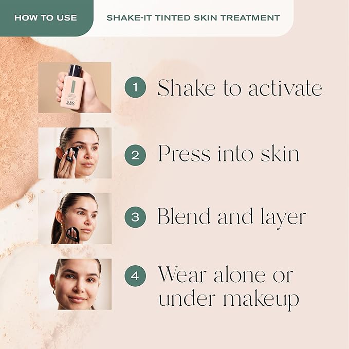 Erno Laszlo Shake-It Tinted Skincare Treatment, Deep Face Tint for Deeper Complexions, Beautiful Skin Tone, Controls Oil, Natural Matte Finish (3 Fl Oz)-Velvo Beauty