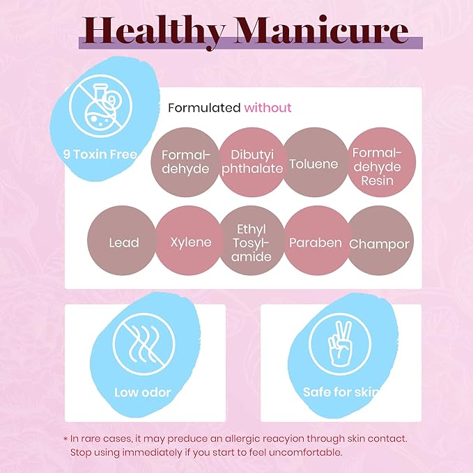 Beetles Purple Gel Nail Polish Set, Fall Burgundy Red Dark Purple Rose Petals Color Soak Off UV Light Cure Gel Polish Nail Art Design Gifts for Women-Velvo Beauty