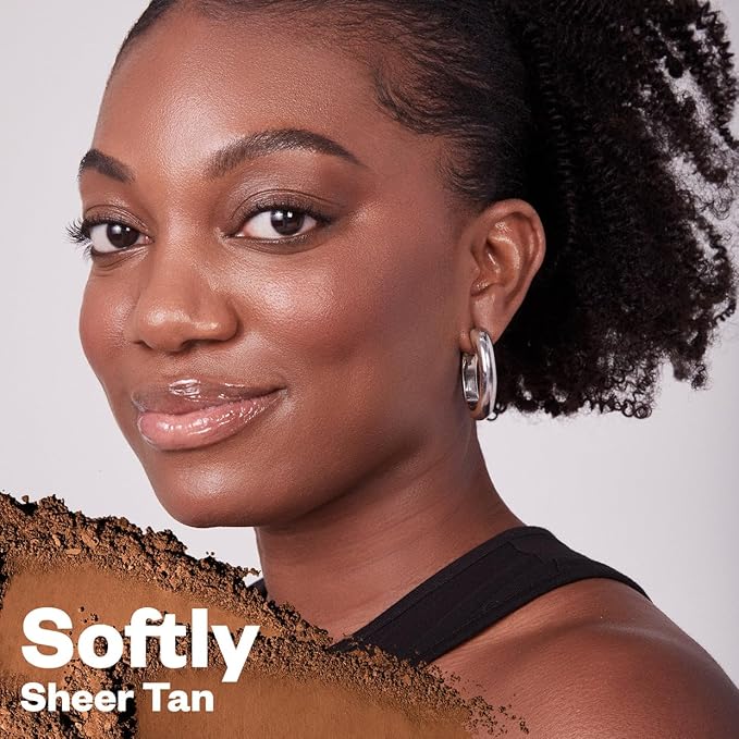 Kosas Cloud Set Face Setting Powder | Smoothing Shine Control, Soft, Sheer Setting Translucent Makeup Finish, Portable & Long-Lasting (Sheer Tan)-Velvo Beauty