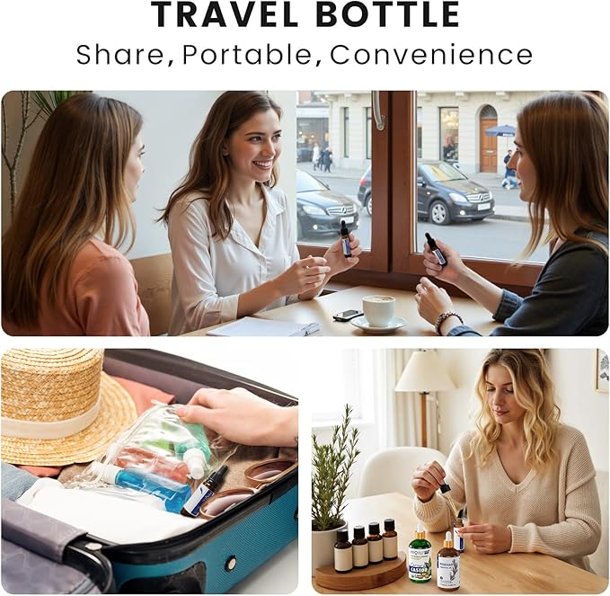 HIQILI Essential Oil for Diffuser (3.38 Fl Oz (Pack of 1), Rosemary)-Velvo Beauty