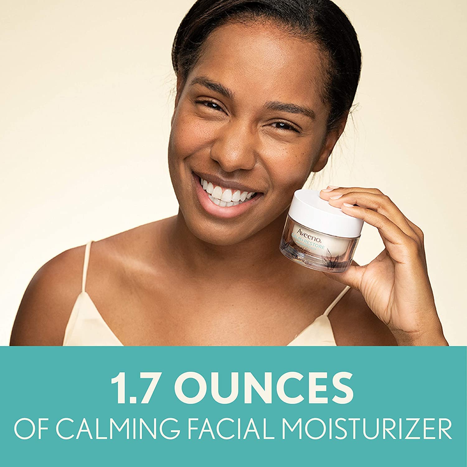 Aveeno Calm + Restore Triple Oat Hydrating Face Serum for Sensitive Skin Gentle and Lightweight Facial Serum to Smooth and Fortify Skin Hypoallergenic, Fragrance & Paraben-Free,1.7 fl. Oz (Pack of 2)-Velvo Beauty