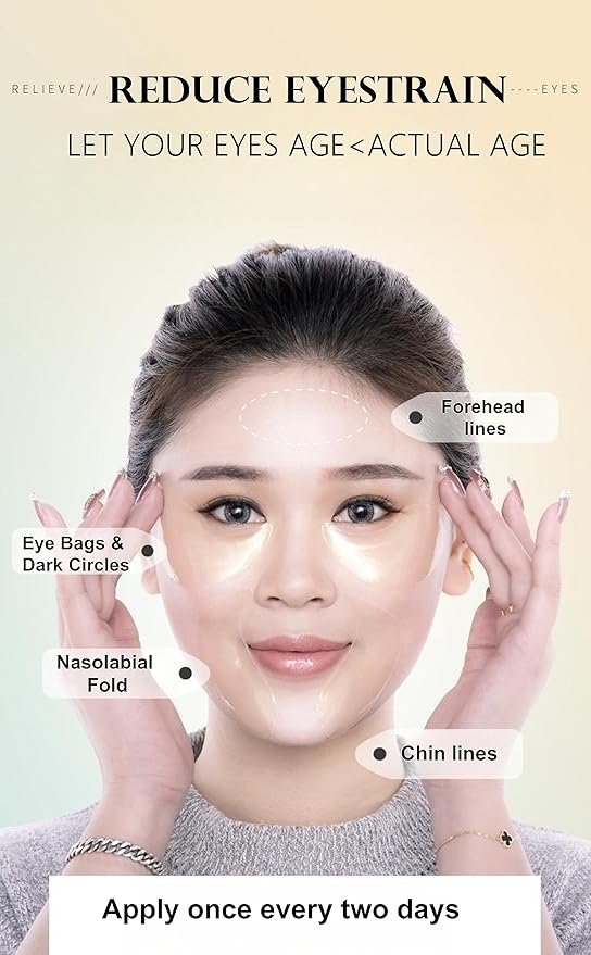 Under Eye Patches - 24K Gold Eye Mask,Moisturizing Serum for Firming, Brightening, and Relieving Eye Fatigue - Under Eye Patches for Dark Circles and Puffiness (gold)-Velvo Beauty