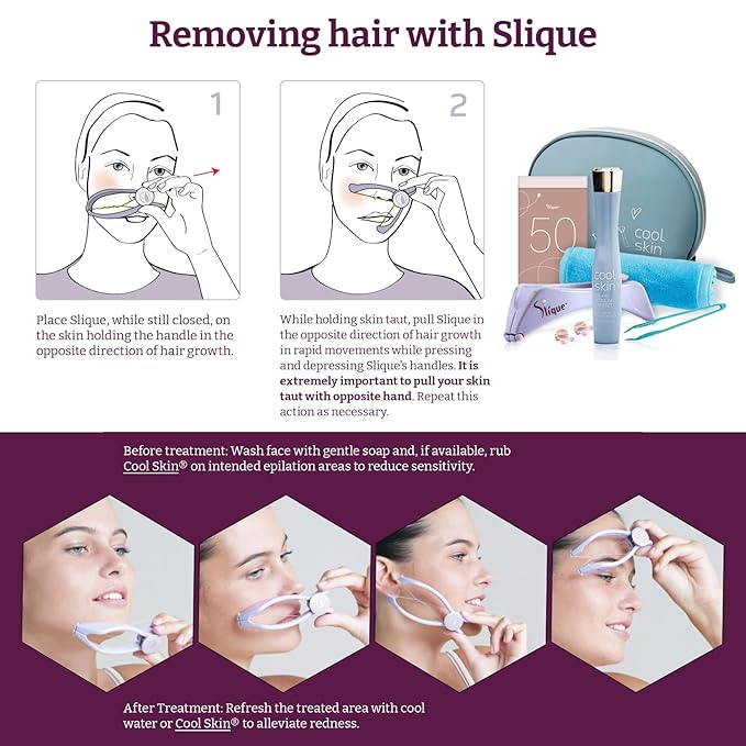 Facial Hair Removal for Women | Beauty Starter Gift Set | Face Hair Removal For Women | Hair Remover for Face Threading Tool | Skin Care Set Routine Kit | Skin Care Routine Kit For Women-Velvo Beauty