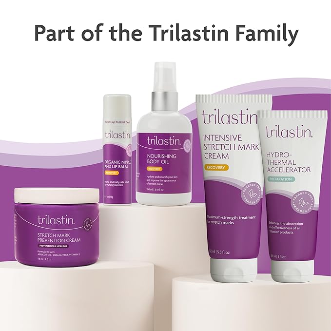 TriLASTIN Belly Masks - Belly Masks for Pregnant Women - Hydrating & Soothing for Itchy Skin - Reduces Stretch Marks - Safe for Sensitive Skin - Paraben & Phthalate-Free - Made in USA - 4 Pack-Velvo Beauty