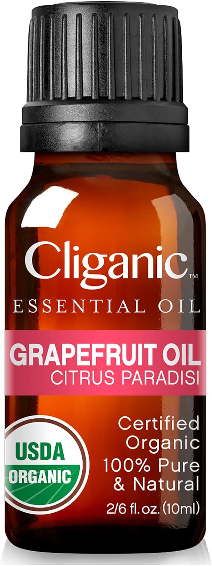 Cliganic Organic Pink Grapefruit Essential Oil, 100% Pure Natural, for Aromatherapy | Non-GMO Verified (Packaging May Vary)-Velvo Beauty