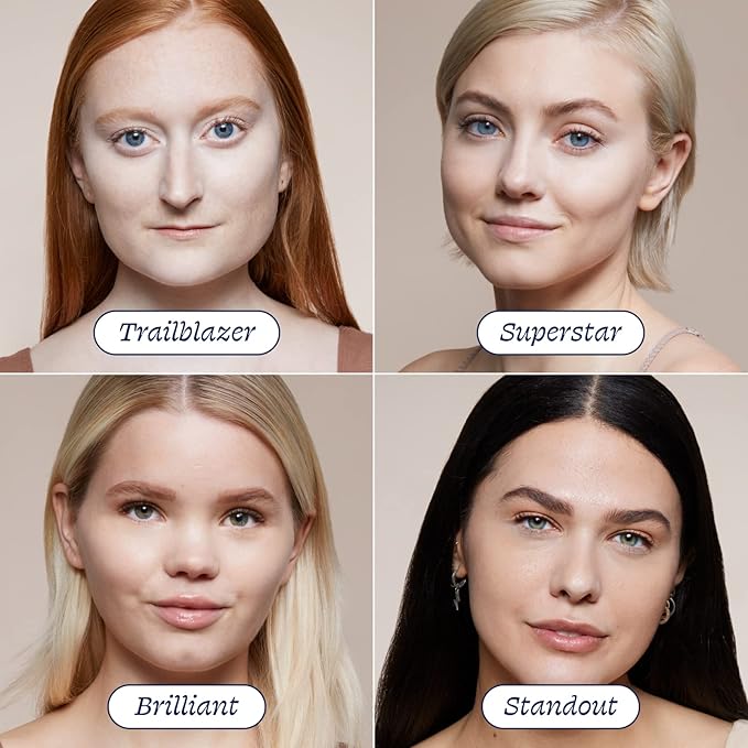 Alleyoop Game Face Concealer Makeup, Lightweight to Medium Buildable Coverage Under Eye Concealer, For Blemishes, Crease-proof and Hydrating with Aloe Stem Cell, Smooth Second Skin Finish - Superstar-Velvo Beauty