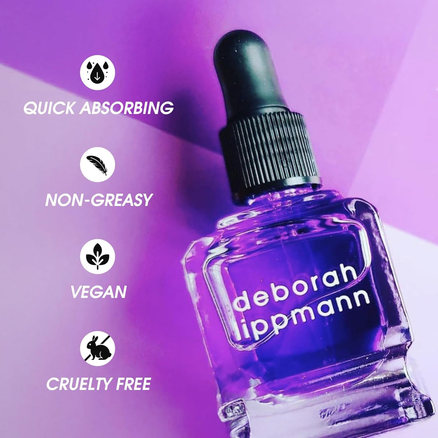 Deborah Lippmann Cuticle Oil, Hydrating Nail Care Treatment, Repair Dry Cuticles with Vitamin E and Coconut Oil, 0.50 Fl Oz-Velvo Beauty