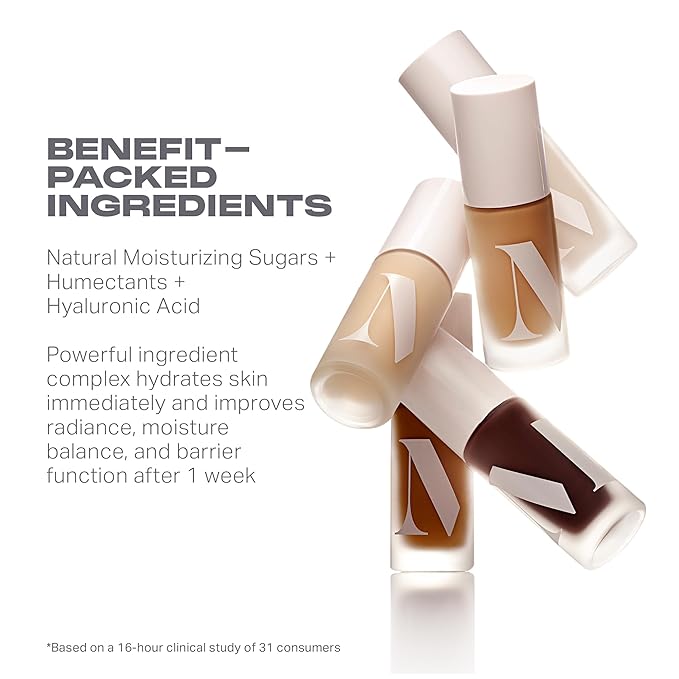 Morphe Lightform Liquid Foundation - Extended Hydration Foundation Makeup with a Lasting, Natural Radiant Finish - Long-Wearing Formula with Buildable, Medium Coverage - Light 01N (1.01 fl oz)-Velvo Beauty