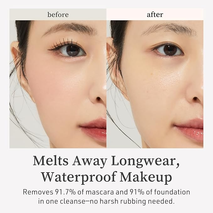 NOONI Facial Cleanser - Snow Aqua 0 Ginseng Deep Cleansing Oil | Makeup Blackhead Remover, Pore Care Control, Glass Skin, Helps Control Sebum, Revitalizing Care, 6.76 FL.Oz (200 ml)-Velvo Beauty