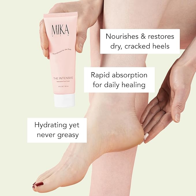 Luxury Foot Cream for Dry Cracked Heels | 25% Urea Cream for Feet with Vitamin E | Foot Moisturizer & Cracked Heel Treatment | Naturally Scented, Paraben and Phthalate Free-Velvo Beauty