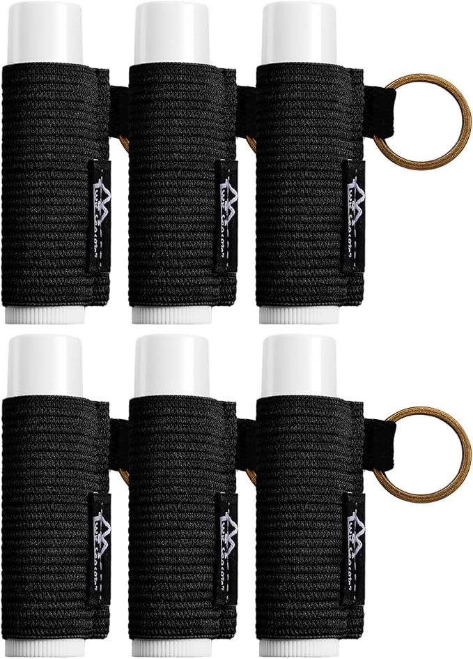 WK IEASON Lip Balm Holder Keychain Bulk Chapstick Holder Key chain-Velvo Beauty