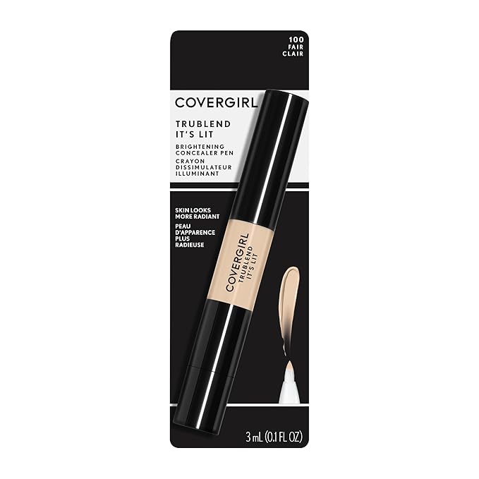 COVERGIRL Trublend It's Lit Concealer, Fair L0-l2, 0.10 Ounce-Velvo Beauty