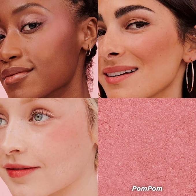 Benefit Cosmetics WANDERful World Silky-Soft Powder Blush PomPom-Velvo Beauty