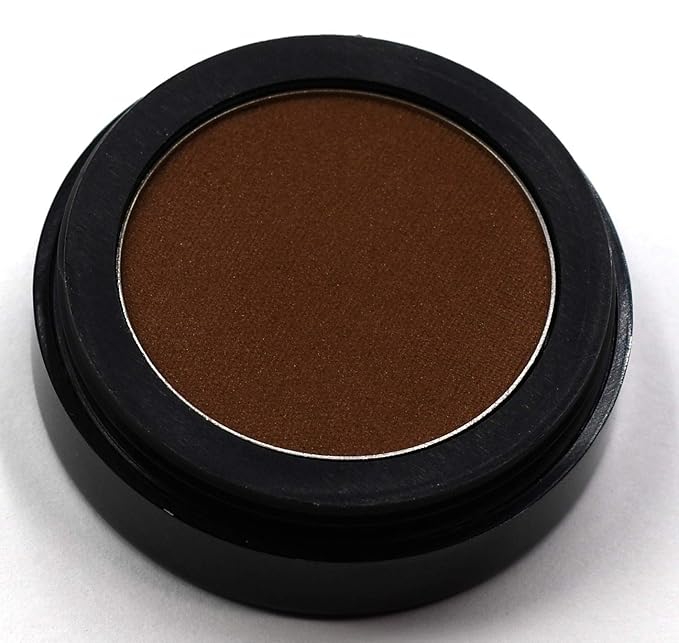 Brazilian Brown Cinnamon Chestnut Bronze Pressed Powder Single Vegan Eyeshadow; Talc, Paraben & Cruelty Free-Velvo Beauty