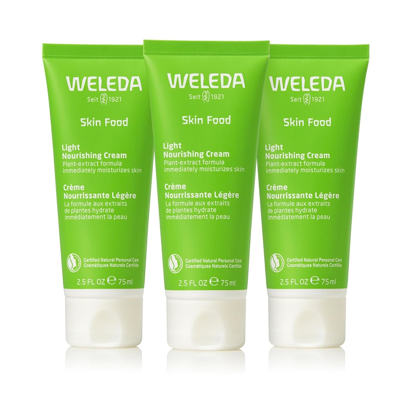 Weleda - Skin Food Light Moisturizing Cream 3-pack - Fast-Absorbing, Ultra-Hydrating Formula with Sunflower Oil and Pansy Extract-Velvo Beauty