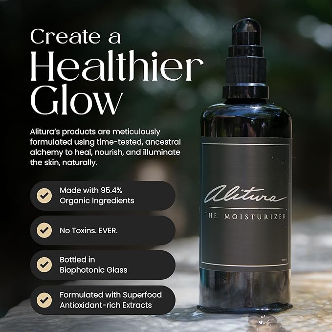 Alitura Naturals Face Moisturizer for Men & Women – 50ml Daily Hydrating Cream with Aloe Vera, Bee Propolis, Sea Buckthorn, & Honey – Anti-Aging, Soothing, Non-GMO, USA Made-Velvo Beauty