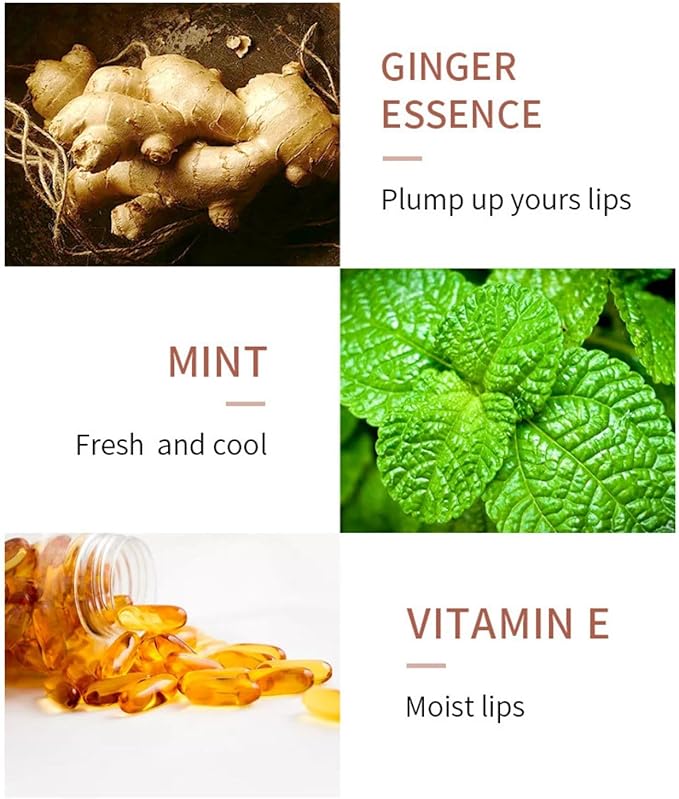 2Pcs Lip Plumper Set, Natural Lip Plumper kit, Day and Night Lip Plumper, Softer Bigger Fuller Cosmetics Plumper Lips-Velvo Beauty