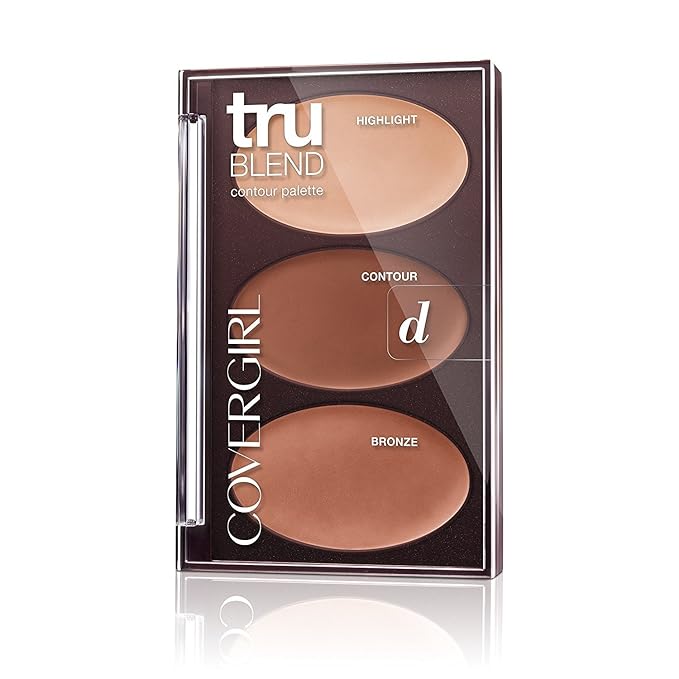 COVERGIRL Trublend Contour Palette Deep 0.28 Oz, 0.161 Pound (packaging may vary)-Velvo Beauty