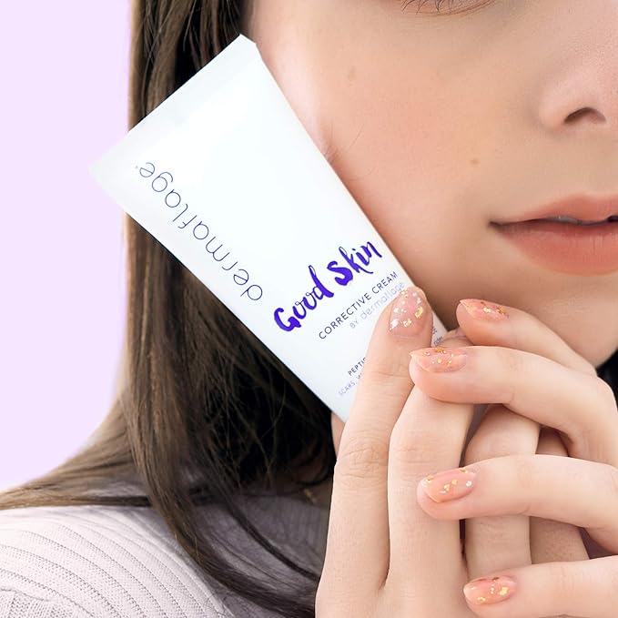 Dermaflage Acne Scar Removal Cream With Peptide Power, Fade Acne, Surgical Scars, Stretch Marks And Wrinkles With Good Skin, 2 oz.-Velvo Beauty