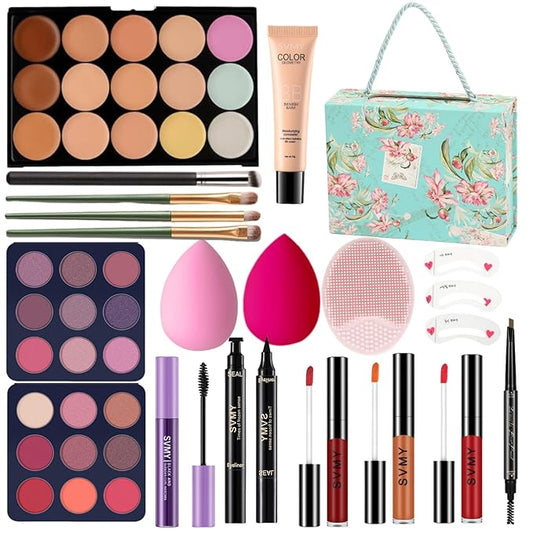 Make up Kits,Girls Makeup Sets Ages 8-12,Teen Girls Beginner Makeup Kit Gifts, Kids Play Makeup Sets,Girls Makeup Kit Age 6-8,Make up kits for Girls,Kids Makeup Sets for Girls 5-8,Makeup Kit for Girls-Velvo Beauty