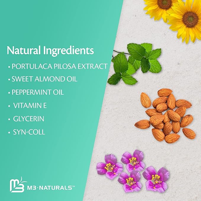 Collagen Lip Plumper Clinically Proven Natural Lip Enhancer for Fuller Softer Lips Increased Elasticity Reduce Fine Lines Hydrating Plump Gloss Lipstick Primer 4 ml (Teal) by M3 Naturals-Velvo Beauty