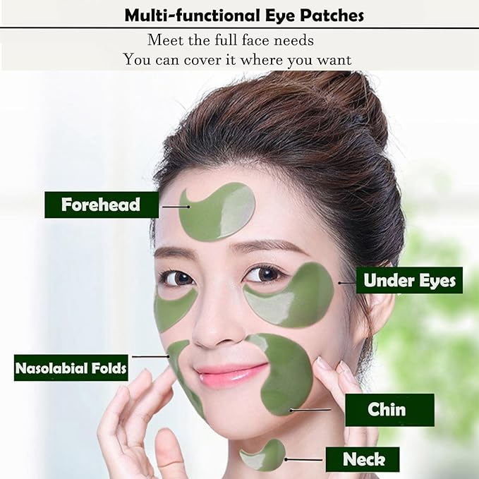 Under Eye Patches For Dark Circles, Aloe Vera Eye Mask For Puffiness, Hydrating Eye Gel Pads For Eye Bags And Wrinkles Under Eye Treatment, Improve And Firm Eye Skin Reduce Fine Lines - 30 Pairs-Velvo Beauty