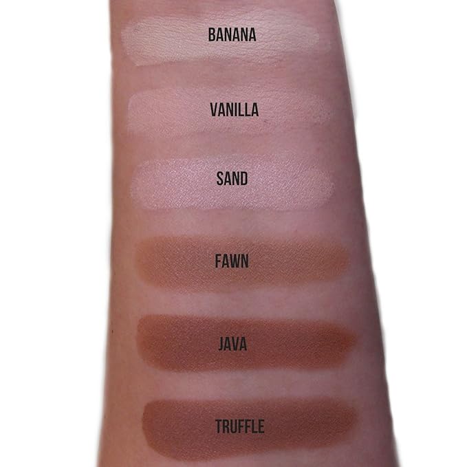 Java Matte Powder Contour Makeup – 37 mm Magnetic Palette Refill Pan for Contouring Highlight Make Up Kit by Beauty Junkees, Professional Quality Paraben Gluten Cruelty Free Cosmetics-Velvo Beauty