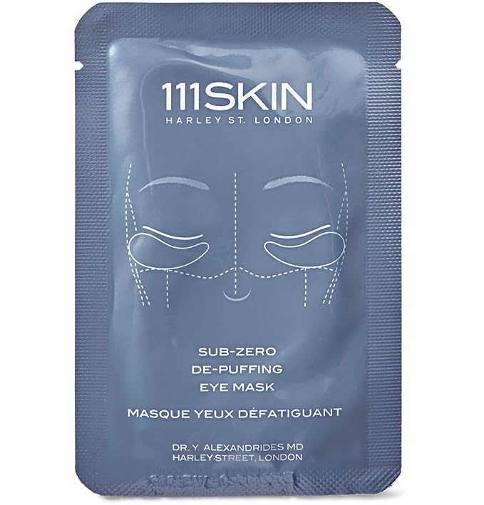 111SKIN HARLEY ST. LONDON Sub-Zero De-Puffing Eye Mask - 1 mask 6ml / 0.2fl.oz-Velvo Beauty