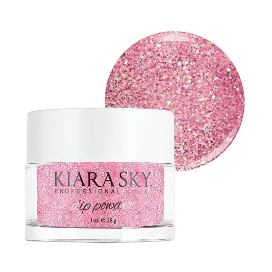 Kiara Sky Long Lasting Nail Dip Powder Pink Tones 1 oz, Milan-Velvo Beauty