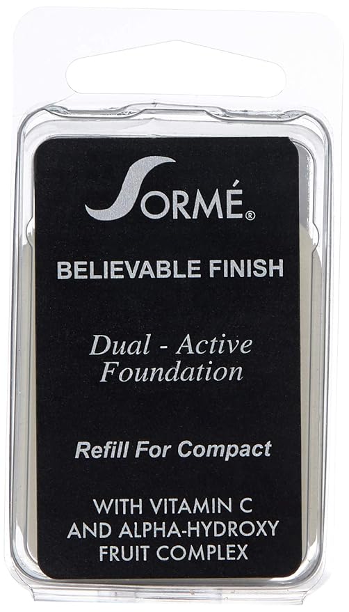 Sorme' Treatment Cosmetics Believable Finish Dual Active Foundation Refill, Honey Dusk-Velvo Beauty