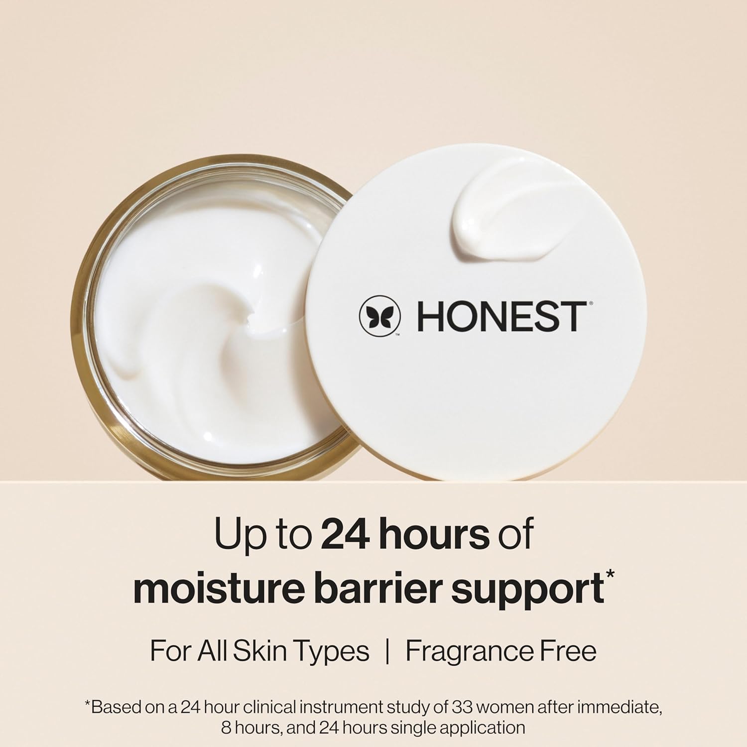 Honest Beauty Mini Hydrogel Cream with Hyaluronic Acid | Lightweight, Moisturizing Water Cream | Gentle for Sensitive Skin, Fragrance Free, Vegan | Travel Size, .57 fl oz-Velvo Beauty