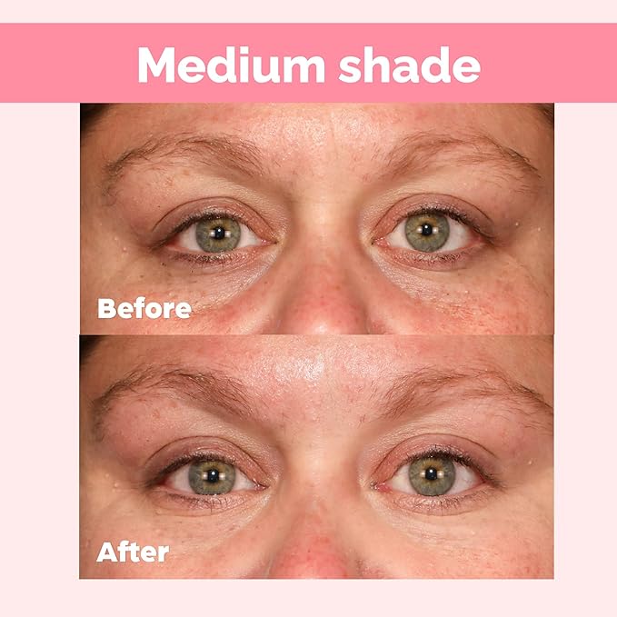 Elizabeth Mott Thank Me Later Under Eye Brightener & Primer – Hydrating Color Corrector for Dark Circles – Lightweight Concealer Base for Mature Skin, Medium Shade 5ml-Velvo Beauty