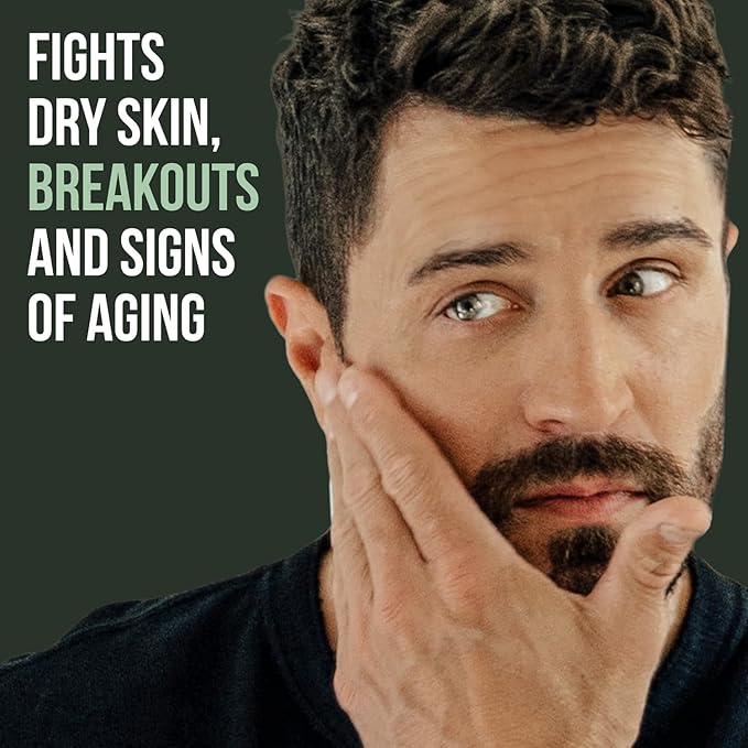 Daily Duo Skincare Set for Men | Includes Age + Damage Defense Moisturizer & Daily Power Scrub Face Wash-Velvo Beauty