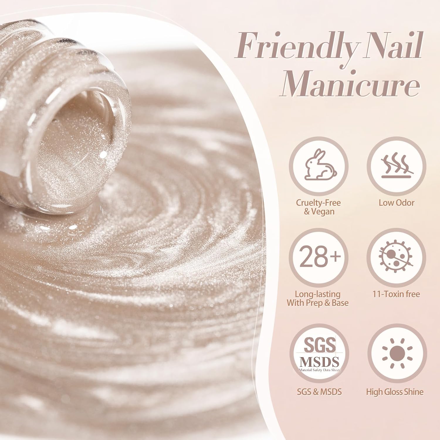 Born Pretty Cat Magnetic Eye Gel Nail Polish, Pink Moonlight Cat Magnetic Gel Nail Polish Delight Magnetic Nail Polish for Nail Art Manicure Salon DIY at Home 15ML-Velvo Beauty