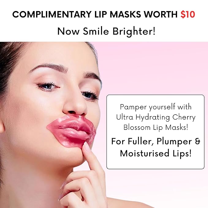 Under Eye Patches For Puffy Eyes (40 Sets) With Bonus Lip Masks - Under Eye Patches for Dark Circles and Puffiness - Under Eye Mask Treatment - Hydrating 4 Flavors Eye Masks - Reduce Dark Circles-Velvo Beauty