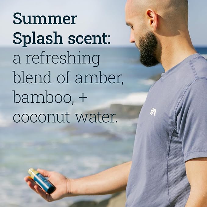 Oars + Alps Face & Scalp Sunscreen Spray Mist, SPF 35 Facial & Hair Sunscreen, Protects from Blue Light, Incfused with Aloe Vera + Cucumber, Water & Sweat Resistant, Summer Splash Scent, 2pk-Velvo Beauty