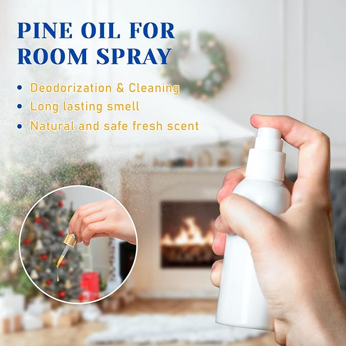 HIQILI 100ML Pine Essential Oil,100% Pure Natural Premium Quality, for Diffuser Skin Candle Making - 3.38 Fl Oz-Velvo Beauty