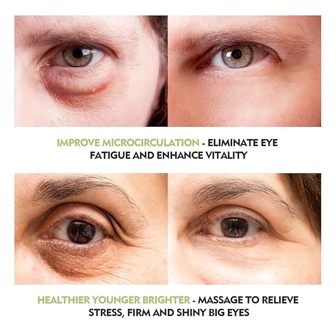 Retinol Eye Stick Anti Aging Eye Cream For Dark Circles and Puffiness, Fade Fine Lines and Firm Skin, Under Eye Balm Glow, Brightening Stick for Daily Anti-wrinkle Cream-Velvo Beauty