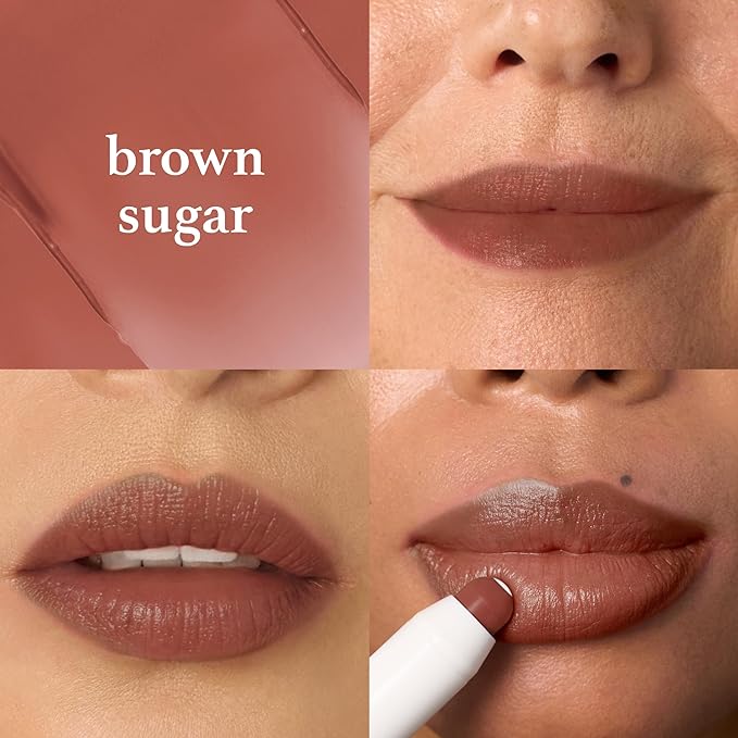 Julep It's Balm: Tinted Lip Balm + Buildable Lip Color - Brown Sugar - Natural Gloss Finish - Hydrating Vitamin E Core - Vegan-Velvo Beauty