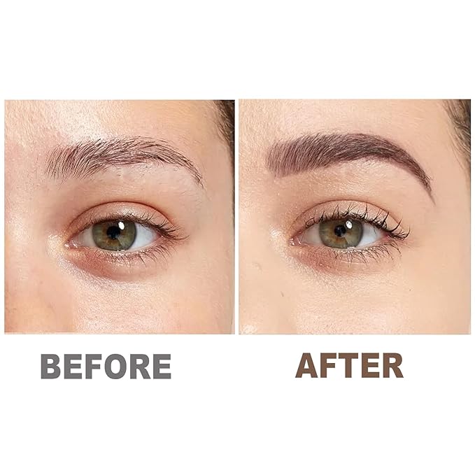 Boobeen 2 Pcs Eyebrow Pomade Cream, Waterproof Brow Pomade Gel High Pigmented Long-lasting for Natural Eyebrow Makeup, Suitable for Everyone-Velvo Beauty