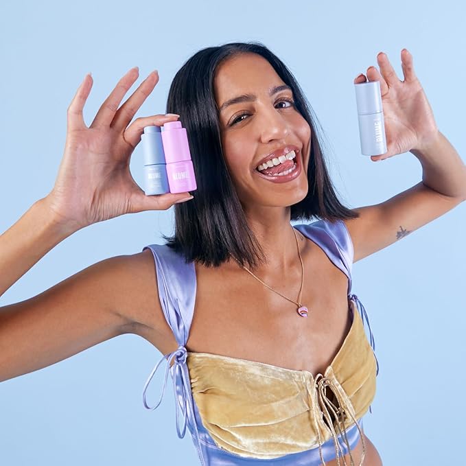 Blume Babies Travel Size Skincare - Skincare Gift Set Includes Meltdown Acne Oil, Milky Fade Dark Spots Serum, and Meltdown Gel Cream Face Moisturizer for Acne and Blemish Prevention (3 Count)-Velvo Beauty