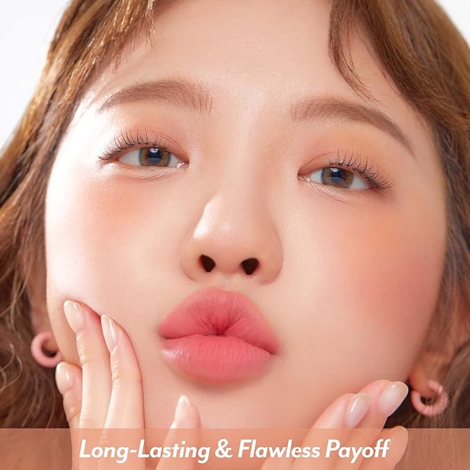 I'M MEME Blusher Palette - Afternoon Tea_Warm FLavor | Soft Pink, Peach, Lavender, 3 Shades Palette, Matte Powder, Face & Cheeks, For All Skin Tones, Powdery Finish, Lightweight Formula, 0.4 Oz-Velvo Beauty