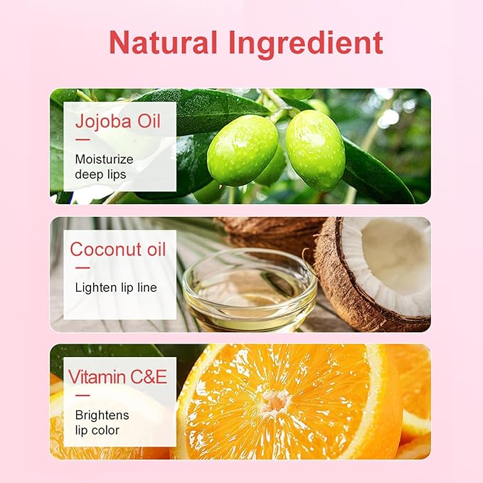 Moisturizing Lip Mask, Hydrating & Prevention Dry and Cracked Lip Scrubs Exfoliator, Lip Exfoliating Sleeping Lip Mask Long Lasting Nourishing Lip Balm-Velvo Beauty