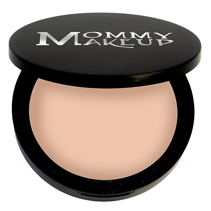 Mineral Dual Powder in Due Date (Medium) | 4-in-1 Pressed Mineral Foundation with SPF 15 for Flawless Glow & Soft Looking Skin | Oil Free, Talc Free, Gluten Free | 0.45 Oz | by Mommy Makeup-Velvo Beauty