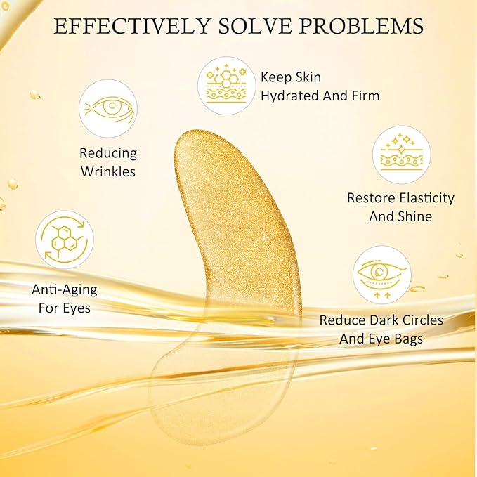 Under Eye Patches for Puffy Eyes and Dark Circles,Collagen Under Eye Mask Skin Care Products,Snail Mucin Eye Patches,Wrinkle Patches-Velvo Beauty