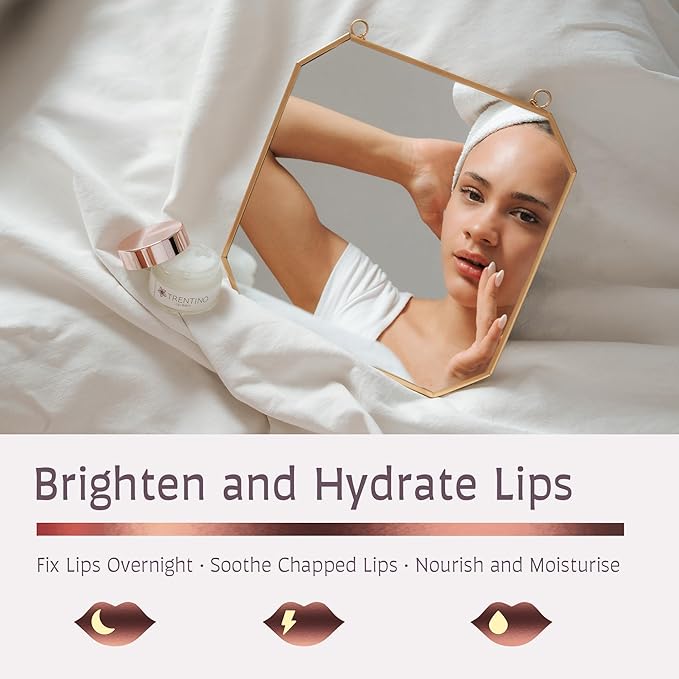 Restore & Plump Coconut Lip Balm – Lip Hydration with Collagen Peptide & Shea Butter & Vitamin E – Lip Plumper/Mask - Lip Repair for Dry Cracked Lips-Velvo Beauty