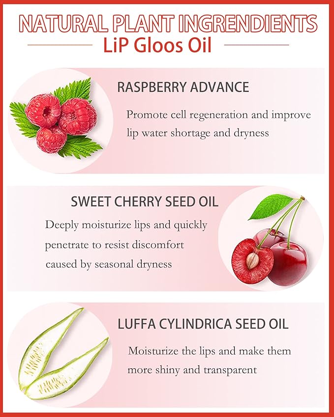 Plumping Lip Glow Oil,Hydrating Tinted Lip Oil Gloss,Glow Reviver Lip Oil,Long Lasting Moisturizing Clear Lip Plumper Oil Tint for Lip Care Dry Lip,Women's Day Makeup Gift for Women (#012 Rosewood)-Velvo Beauty