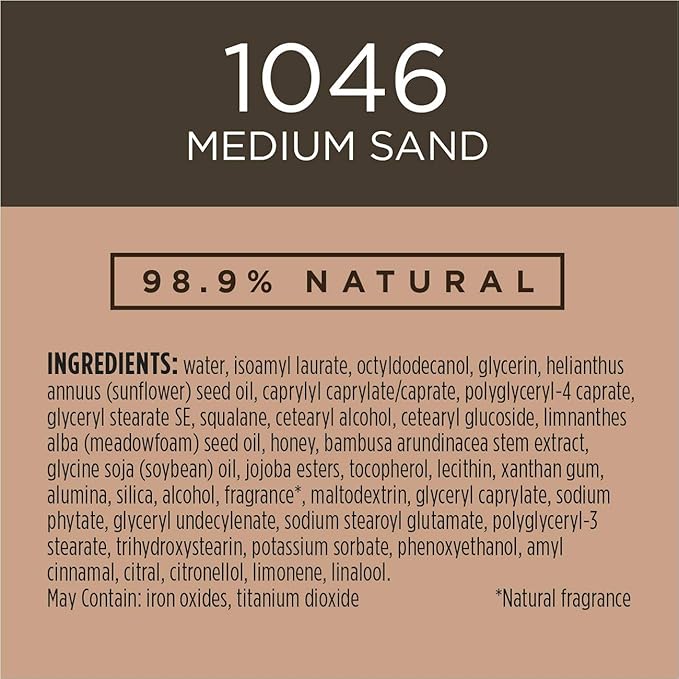 BURTS BEES Medium Sand Goodness Glows Liquid Makeup, 1 FZ-Velvo Beauty